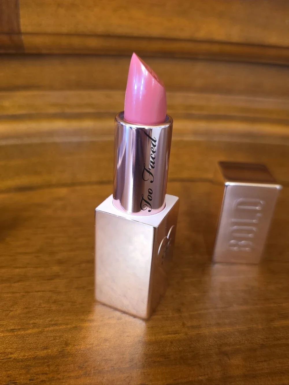 Too Faced Lady Bold EM-Power Cream Lipstick, Dear Diary .11oz--NIB